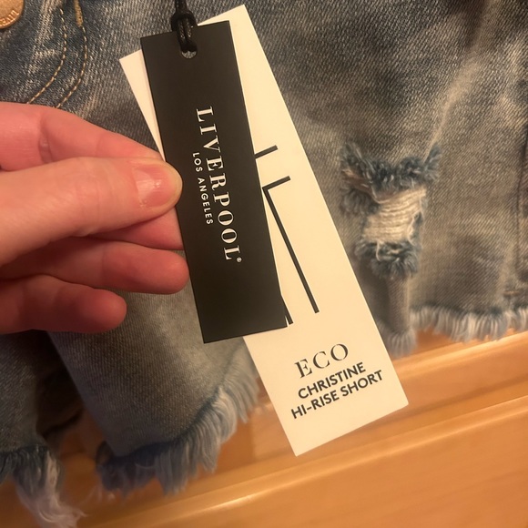 Liverpool Los Angeles Eco Christine hi-rise short - Picture 3 of 5